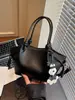 Bolsa Transversal de Ombro Único Estilo Coreano Transfronteiriça, Bolsa de Mão Estilosa e Simples, Bolsa de Grande Capacidade para o Dia a Dia