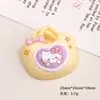 Accesorios de Resina DIY de Dibujos Animados Joyería Bolsa de Dibujos Animados Pegamento de Crema Pasador Funda para Teléfono Móvil Hebilla de Zapato Llavero Colgante con