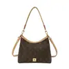 Modelo Nuevo Primavera/Verano 2026 Transmisión en Vivo Artículo Popular Bolso Tote Patrón Vintage Hombro Axila Moda Gran Capacidad Versátil Cruzado Bolso para Mujer