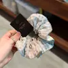 Goma para el pelo estilo coreano de cuadros ab-sided, doble capa, con ribete, de alta gama, moldeadora de cintura, accesorio para el pelo moderno y dulce