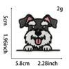 Temu transfronterizo en stock Caliente DIY Serie Animal Tigre Adhesivo Termofusible Bordado Parche para Bolsa Sombrero