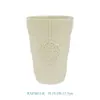 Macarrón Morandi Patrón Retro Maceta de Cerámica Estilo Europeo Relieve Tridimensional Escritorio Balcón Universal Recipiente para Arreglos de Flores Suculentas