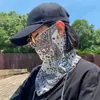 Mascarilla de Protección Solar Colgante para Orejas para Mujer, Protector Solar de Cara Completa para Conducir, Protección para el Cuello para Ciclismo, Máscara Facial para Moto para Hombre, Cubierta Facial de Protección Solar para el Cuello