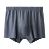 Cuecas Boxer de Algodão Masculinas Tecidas de Primavera Tridimensionales Soltas Respiráveis para Pai Meia-Idade e Idosos Roupa Íntima Masculina de Primavera e Verão
