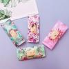Bolsa de embalaje para dulces de repostería de dibujos animados al por mayor envío gratis máquina de turrón sello bolsa pequeña bolsa de comida para caramelos crujientes de copo de nieve
