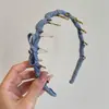 Acessórios de Cabelo Estilo Coreano, Nova Faixa de Cabelo em Formato de Laço Onda com Dentes, Simples e Fashion, Elegante Faixa de Cabelo para Prender Fios Soltos e Criar um Topete Alto