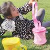Nueva Bolsa de Malla Cilíndrica con Conchas para Niños en la Playa, Bolsillo de Malla Silvestre para Mariposas, Libélulas y Camarones, Bolsa de Malla Cilíndrica para Almacenamiento al Aire Libre