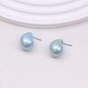 Pendientes de gota de agua regordetes de diseño avanzado transfronterizo, pendientes acrílicos brillantes, pendientes europeos y americanos para mujeres