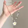 Série Dopamina de Verão~Colar Colorido Divertido Doce Fresco Acessório Feminino Estilo Coreano ins Nicho Corrente de Clavícula de Alta Qualidade