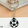 Llavero Creativo de PVC Colgante de Fútbol Baloncesto Joyería de Deportes de Pelota Encanto para Mochila Goma Suave Regalo Pequeño En Stock Venta al por Mayor