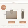 Cartera de Cuero Genuino Gran Capacidad con Bolsillo para Monedas Billetera con Cremallera Piel de Vaca para Dama Anti-Robo Rfid Cepillado Cartera Multifuncional