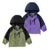 Jaqueta Meninos Roupas Infantis 2025 Primavera e Outono Novo Infantil Carga Infantil Grande Bebê Manga Raglan Jaqueta de Menino