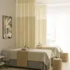 Cortinas Divisórias Médicas Personalizadas, Cortinas Divisórias de Ala Hospitalar Antibacterianas de Alta Densidade, Cortinas Bloqueadoras Retardantes de Chama para Salões de Beleza e Clínicas