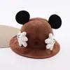 Gorro de Bebé Primavera y Otoño Lindo Súper Lindo Orejas Grandes Niño Sombrero de Sol Bebé Otoño Niño Gorro de Pescador para Bebé