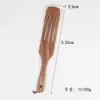 Conjunto de espátulas de teca Amazon com cabo longo, pá para bife, pá para pizza, pá para cozinhar, utensílios de cozinha de madeira antiaderentes, conjunto
