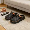 Zuecos de Verano Personalizados para Hombre, Calzado de Exterior, Antideslizante, Sensación Cómoda, Punta Cerrada, Comercio Transfronterizo, Pedidos de Alta Venta