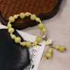 Jingdezhen Cerâmica Cuia Pulseira com Contas Joias Estilo Chinês Fulu Grão de Café Acessórios Pulseira Estilo Étnico Atacado
