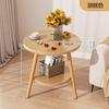 Mesa Auxiliar de Sofá, Sala de Estar del Hogar, Mesa de Café Pequeña, Apartamento Pequeño, Mesita de Noche de Dormitorio, Estante de Almacenamiento, Balcón Ocio Pequeño Estilo Nuevo
