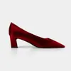 Zapatos de Tacón Alto Apuntados Hechos a Medida Transfronterizos de Fábrica Original para Mujer con Tacones Finos, Adecuados para Cheongsam, Zapatos de Boda de Correa Única