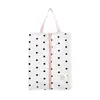 Conjunto de Sacos de Armazenamento de Viagem Estilo Coreano com Bolinhas Grande Capacidade Mala Organizador de Roupas Íntimas Portátil Maquiagem Artigos de Higiene Pessoal
