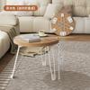 Mesa Pequena Sofá Dobrável Mesa Lateral Móvel Pequena Mesa Redonda Simples Moderna Pequena Apartamento Mesa de Jantar Ao Ar Livre Casa Criativa