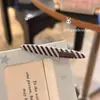 Pinza para el pelo de terciopelo con forma de corazón y perlas, estilo coreano, color block, nuevo modelo otoño e invierno 2026, pinza de pico de pato para frente y laterales