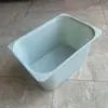 Adecuado para cesta de almacenamiento de jardín de infantes Caja organizadora Shufat Caja de juguetes para niños Caja de almacenamiento de color sólido Caja de almacenamiento Caja de herramientas Negro