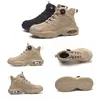 Zapatos de Soldadura, Zapatos de Protección Laboral Anti-Escaldaduras, Zapatos de Trabajo para Hombre Anti-Golpes y Anti-Perforación, Zapatos de Protección de Seguridad para Obra Resistentes al Desgaste, Venta al por Mayor de Fábrica
