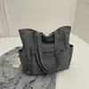 Bolso Nuevo de Pana Otoño e Invierno Transfronterizo, Bolso Tote Retro, Bolso de Mano para Mujer de Oficina, Bolso de Hombro de Gran Capacidad