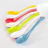 Cuchara de melamina de colores cuchara de plástico pequeña cuchara de sopa cuchara cuchara kung fu con gancho cuchara cuchara de mango largo cuchara comercial