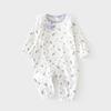 Macacão de Bebê para Menina, Roupão de Algodão Puro Sem Costuras para Recém-Nascido para Bebê Masculino e Feminino, Roupas para Bebês e Crianças Pequenas, Macacão para Rastejar