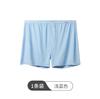 Pantalones de Seda de Hielo Arloy de Verano para Hombre Pantalones de Seda de Hielo a Rayas Arloy Holgados Transpirables para Hombre Pantalones de Casa Pantalones Cortos Cómodos para Rincón