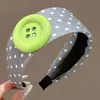 Diadema de estilo coreano, ligera, ancha, de color liso para mujer, que ofrece un look sofisticado y elegante, con un diseño que realza la altura en la coronilla, presentando un estilo retro, chic y moderno