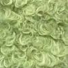 Tecido de lã de ovelha felpudo com estampa de tigre, tecido de ovelha grande com textura de anel