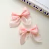 Presilha de Cabelo Laço de Fio Perolado Doce Acessório de Cabelo de Princesa Presilha de Cabelo Fofa para Bebê Presilha Superior para Menina Presilha de Cabelo Infantil Acessório de Cabelo