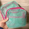Bolsa de Tofu de Dopamina Mini Malla Portátil Viaje Neceser Almacenamiento de Cosméticos Bolsa de Maquillaje Malla Bolsa de Miscelánea