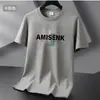 Camiseta masculina de seda gelada, manga curta, nova moda verão 2025, tamanho grande, esportiva, secagem rápida, tamanho grande