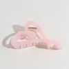 Nueva Moda Elegante Estampado de Leopardo Hueco Amor Pinza para el Pelo Parte Trasera de la Cabeza Sentido de Alta Gama Casual Para Todo Tipo de Peinado Accesorios para el Cabello para Mujeres