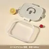 Lancheira Personalizada, Lancheira Portátil para Estudante, Pode ser Colocada no Micro-ondas, Lancheira Quantitativa para Redução de Gordura, Compartimento Crocante para Frutas