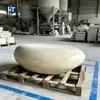 Banqueta com Formato de Pedras de Cimento para Venda em Escritórios, Lojas, Decoração de Shoppings, Cadeiras de Descanso para Jardins Externos, Pequenos Elementos Paisagísticos