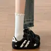 Mocasines de estilo coreano, alta moda, dulces y geniales, versátiles para estudiantes mujeres, nueva colección otoño 2026, diseño de nicho, zapatillas casuales