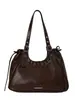 Bolso de hombro de moda estilo vintage con diseño europeo y americano, bolso de hombro tachonado, bolso de mano único estilo motocicleta, bolso de axila