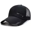 Gorra de Béisbol de Malla con Visera Amplia de Verano para Hombres y Mujeres, Gorra de Visera de Pato Reflectante para Exteriores, Sombrero de Malla para el Sol