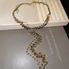 Collar de Conchas Acrílicas de Colores Transfronterizo Europeo y Americano Diseño de Nicho Cadena para Clavícula Joyería de Moda Exagerada para Mujeres