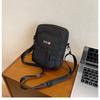 Bolso bandolera informal para hombre y mujer, estilo coreano, sencillo, para estudiantes, para teléfono móvil