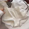 Calzoncillos tipo bóxer de algodón puro para niñas, estilo Academia Clase A, de cintura media para mujer con entrepierna extendida, Venta al por mayor