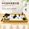 Fábrica Chinesa Areia Criativa Novos Enfeites de Prato Estilo Pátio Artesanato Doméstico Presente da Empresa Em estoque Comércio Exterior Atacado