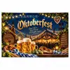 Telón de fondo nuevo y popular para Oktoberfest transfronterizo, diseño de jarra de cerveza impreso en alta definición, telón de fondo festivo para decoración de fiestas, tela colgante