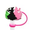Nuevo tapón para pajilla tema bruja mágica 8/10mm tapón antipolvo para pajilla funda para pajilla de vaso en stock venta al por mayor