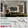 Nuevo Modelo Superficie de Cristal 1200*2400 Fondo Brillante Pared de Fondo Entrada Isla de Jade Azul Mesa Mostrador de Bar Mesa de Café Cristal Azul